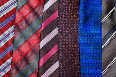 Men's tiesの写真素材