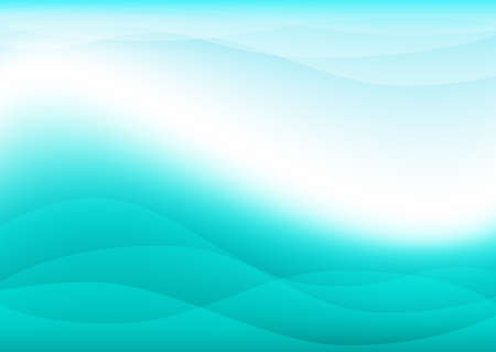 Abstract blue background with a pattern of curved lines-vector illustrationのイラスト素材