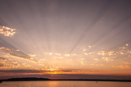 Spiritual Sunsetの写真素材