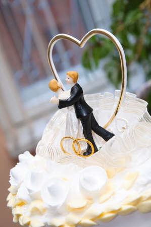 part of wedding cakeの写真素材