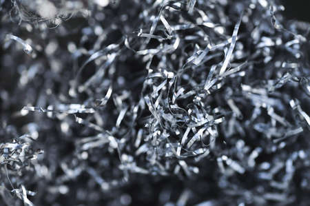 abstract shaving metal pattern on a blur backgroundの写真素材