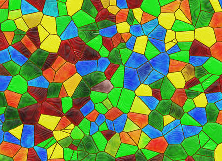 stained glass multicolored window backgroundsの写真素材