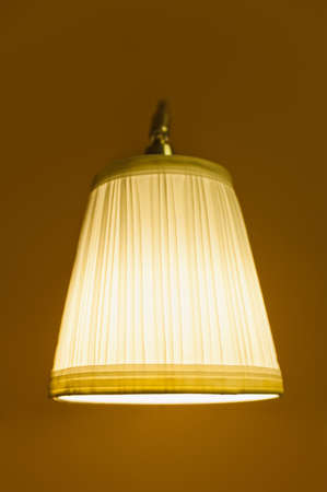 light of old lampshadeの写真素材