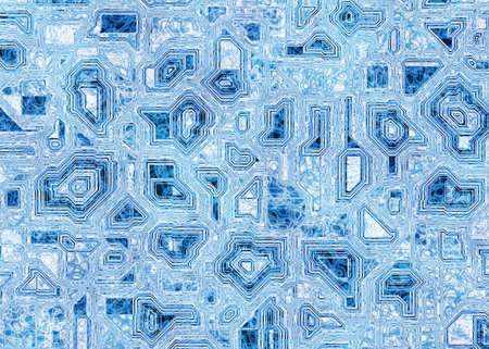 digital smooth texture of futuristic abstract glass transparent backgroundsの写真素材