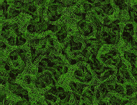 tangled dreamy green grass texture of evening timeの写真素材