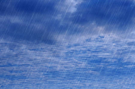 rain storm backgrounds in cloudy weatherの写真素材