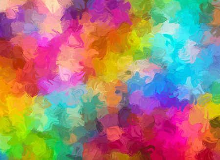 Abstract Pattern from Multicolored watercolor Backgroundsの写真素材