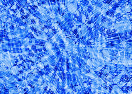 many modern dreamy science shapes. technology backgroundsの写真素材