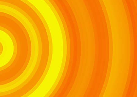 curled bright sun rays simple backgroundsの写真素材