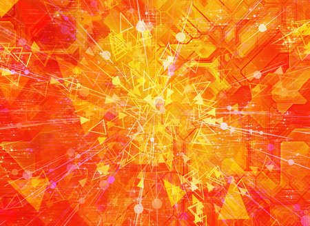 abstract digital world multilayer backgrounds の写真素材