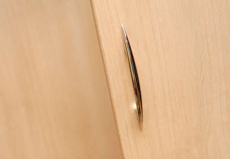 new shining door handle of furnitureの写真素材