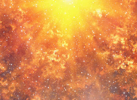 energy flash in space fire backgroundの写真素材