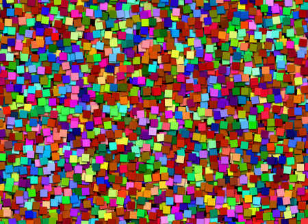 big heap from blank clean multicolored notepad paper stickersの写真素材