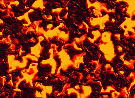 background of glowing heat lavaの写真素材