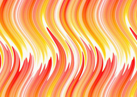 blurry background of wavy fire flamesの写真素材