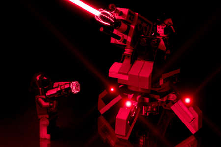 Dijon, France - October 22, 2019: lego Star wars First order specialist battle pack 75197のeditorial素材