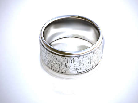 Bracelet on a white background