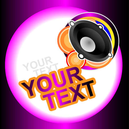 VECTOR Music Event Disco Dance Backgroundのイラスト素材