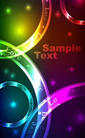 Abstract background of love subjectsのイラスト素材