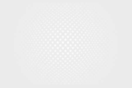 Grey white star modern bright art. Blurred pattern background. Abstract creative graphic template. Business style.のイラスト素材