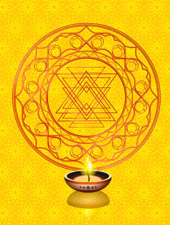 Abstract beautiful Happy Diwali background. Memoriam dayのイラスト素材