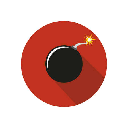 Bomb Icon.のイラスト素材