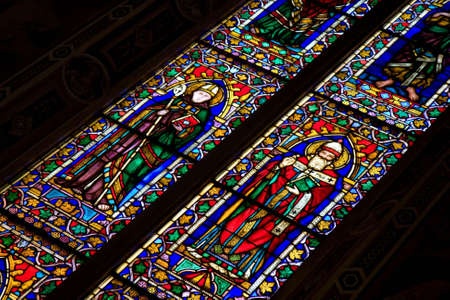 Stained glass windowのeditorial素材