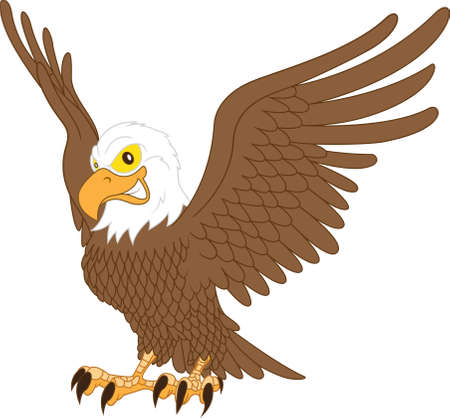 Eagle Vector Mascotのイラスト素材