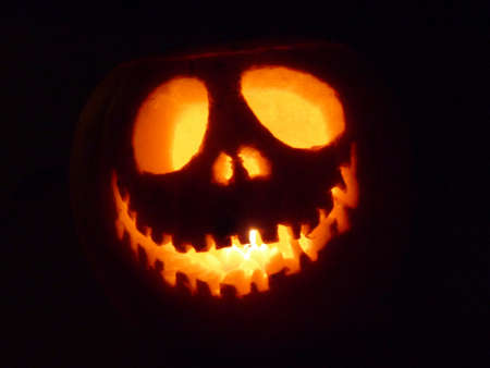 Halloween lantern の写真素材