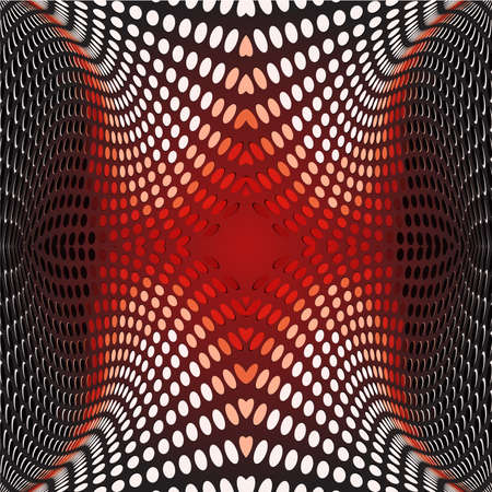 Background of circles converging to the center.のイラスト素材