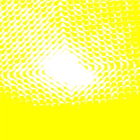 Reflection on a yellow abstract background vector illustration.のイラスト素材