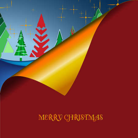 Christmas card のイラスト素材