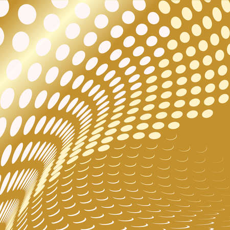 Gold design abstract.Vector Illustration.Fractal abstract.
Abstract circle background. Pattern background. Dotted background. Background of circles converging to the center.のイラスト素材