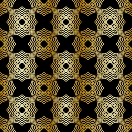 Gold seamless pattern , modern stylish vector texture , flower vector seamless pattern, web page background repeating geometric tiles with dotted
, texture for wallpaper , vector illustration.のイラスト素材