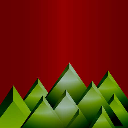 Abstract red background ,geometric background ,vector illuartration.のイラスト素材