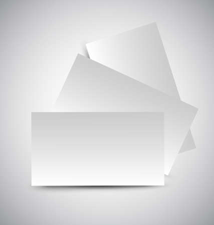 Business card template with flat user interface,vector designのイラスト素材