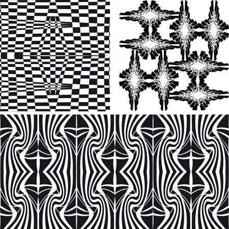 Patterns different vector seamless,Vector modern stylish texture.のイラスト素材