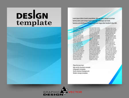Set of Flyer,abstract vector modern background,brochure design templates with geometric.のイラスト素材