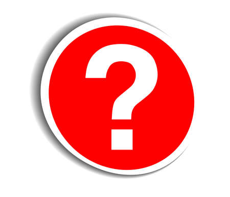 Question mark sign icon. のイラスト素材