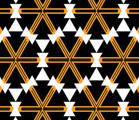 Vector seamless pattern. Modern stylish texture.Abstract geometric wallpaper pattern. Vector...