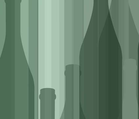 Background Bottle Ilustration.Alcoholic Bar Menu.Design for Party.Template for Menu Card.Wine List Placard.Suitable for Poster.Card Cocktail Invation.Bottle of Wine Vector.の写真素材