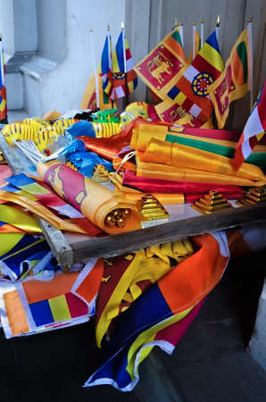 Sri lanka flags.Travelling in Asia.