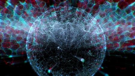 Big Bang Background Animation.Abstract Background for Media Production.Dynamic Gradients...