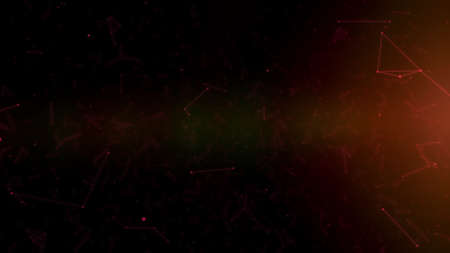 Abstract Background for Media Production.Polygonal Network Shape Dynamic Gradients.Technology...