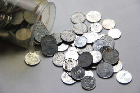 Rupiah coins are used as a medium of exchange in Indonesia