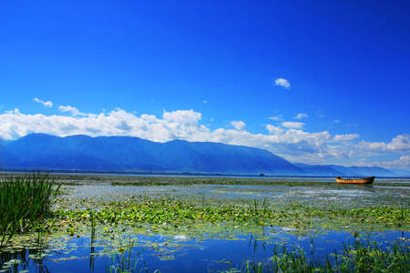 Erhai Lakeの写真素材