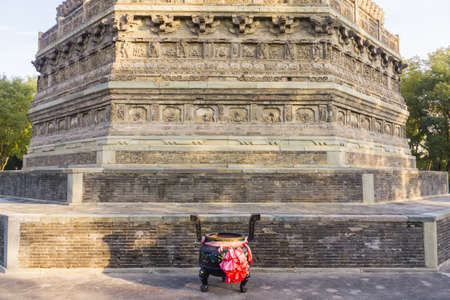 Beijing Pagoda of Cishou Templeの写真素材