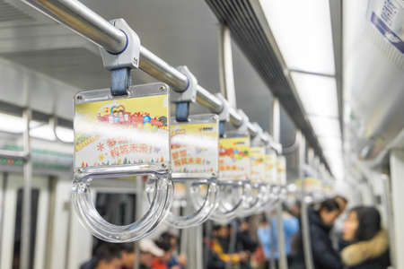 The early bus of Beijing Metroのeditorial素材