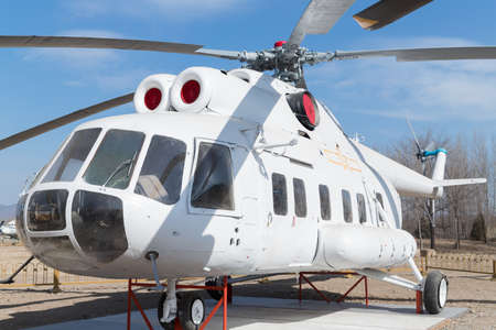 The aircraft of the China aeronautical Museumのeditorial素材