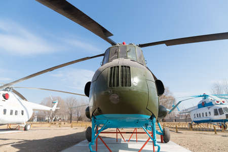 The aircraft of the China aeronautical Museumのeditorial素材